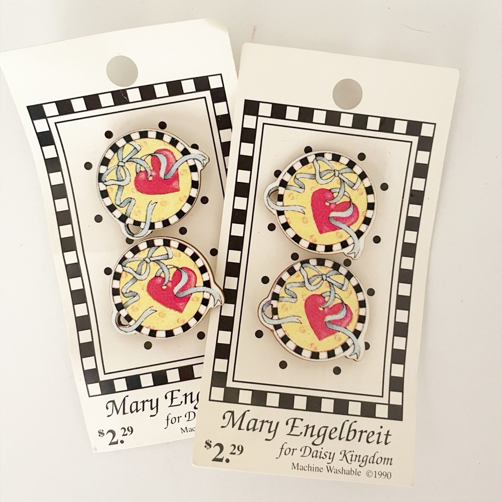 Vintage Mary Engelbreit Buttons
